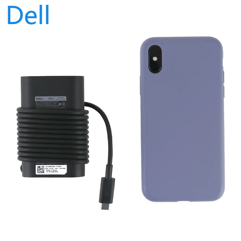 Подлинная HA30NM150 dell 5V2A 20V2. 25A 45 Вт USB-C Тип C ноутбук адаптер переменного тока Питание подзарядка для dell XPS12 9250