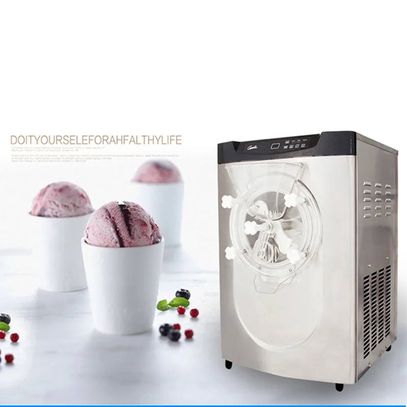 

9.5L Commercial full automatic BQ22T desktop hard ice cream machine, ice cream maker, ice cream machine 2000W 1pc