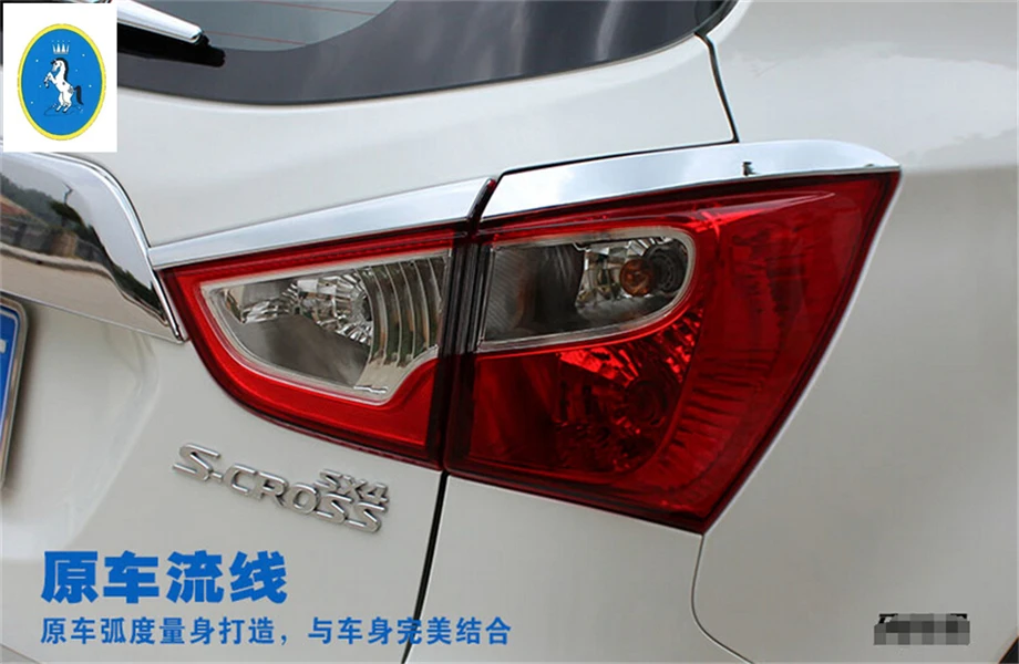 Yimaautotrims New Style For Suzuki SX4 s cross 2017 2018 ABS Rear Tail