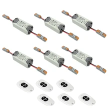eMylo Wireless Light Switch RF Switch DC 5V-24V 1 Way 433mhz Remote Control Switch RF Relay Module Smart Home Appliance 6pcs eMylo Wireless Light Switch RF Switch DC 5V-24V 1 Way 433mhz Remote Control Switch RF Relay Module Smart Home Appliance 6pcs