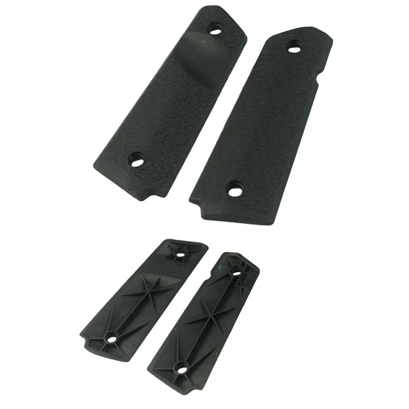 

High Quality Plastic grips cover for Hunting airsoft Pistol 1911 Series BK DE