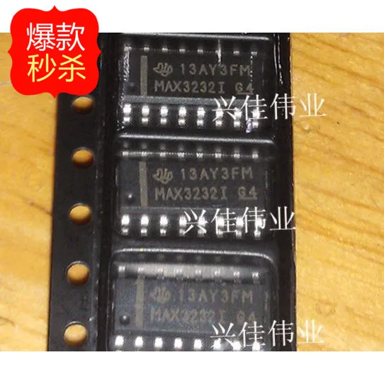 

10PCS New original authentic MAX3232 MAX3232I MAX3232IDR SOP16 Interface Line Transceiver