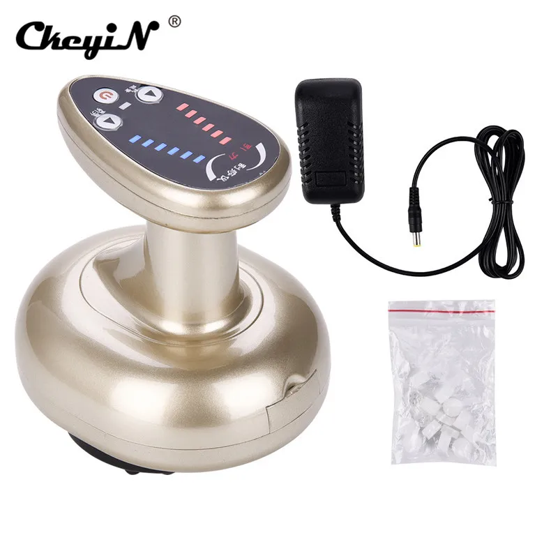 Electronic Negative Pressure Acupuncture Therapy Meridian Scraping Heat Body Suction Detoxification Dredging Waist Leg Massager Electronic Negative Pressure Acupuncture Therapy Meridian Scraping Heat Body Suction Detoxification Dredging Waist Leg Massager