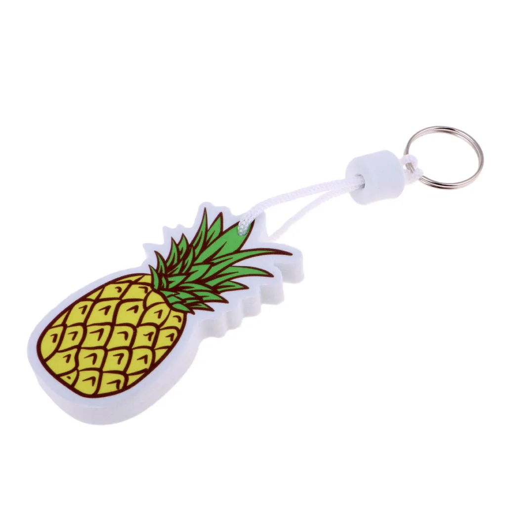 Key Float Floating Key Ring Floatable Keychain Buoyant Key Chain for Water Sports Boating Marine Kayaking Canoeing Fishing