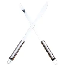 2 шт./компл. нож для барбекю из нержавеющей стали и вилки столовые приборы посуда набор для резки мяса