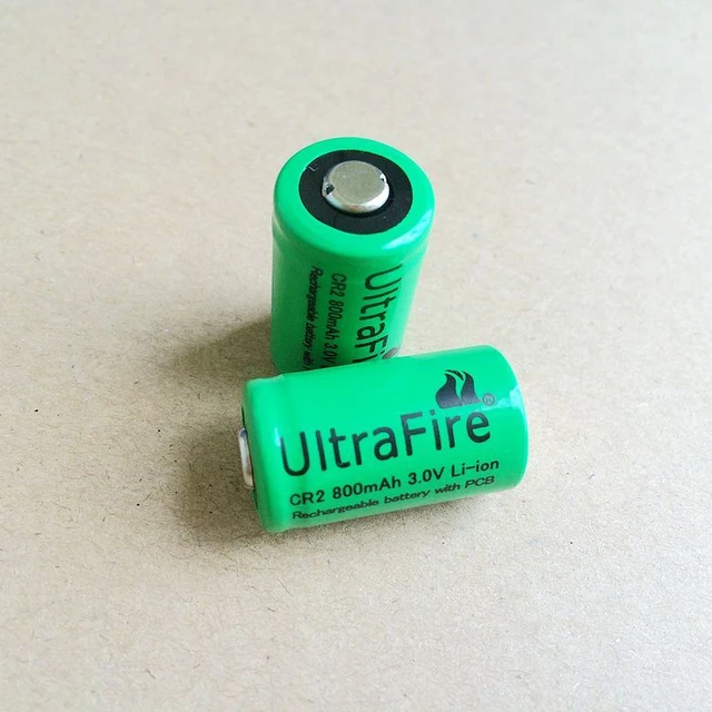 2 pcs. New 3 V CR2 15270 CR2 800 mAh rechargeable 3 V battery, digital  camera made by special battery