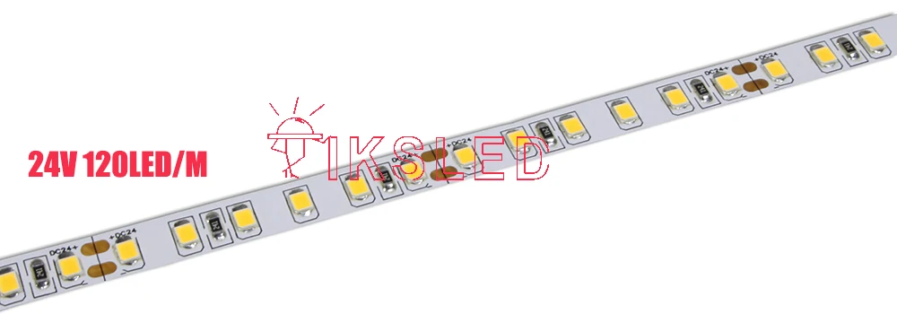 Светодиодная индикаторная лампа Ra90 2835 SMD Светодиодная лента 24 V 12 V 3300lm/m 120 светодиодный/M линейный светодиодный свет 5730 светодиодный