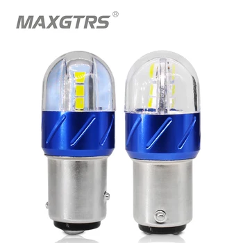 

2x S25 1157 P21/5W BAY15D 3030 LED Bulb Car Reverse Backup Brake Turn Parking Signal Light White/Amber/Red Car Lights Source