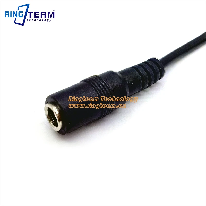2Pcs DC 5.5x2.5mm Female to Nake Wire Extension Power Cable Allows 3A Electronic Current for Digital Camera / Monitor / Player