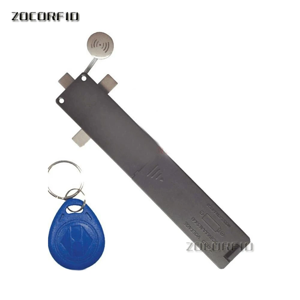 

Free shipping dry battery 125KHZ RFID Double door ark locked/ RIFD cabinet lock +4pcs cards