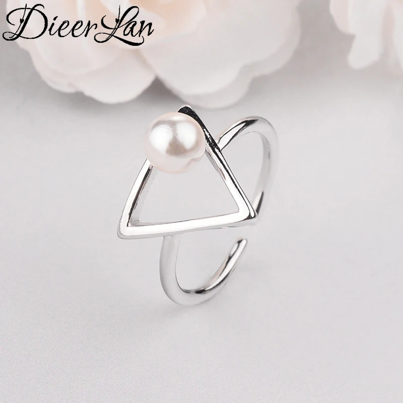 Buy New Arrivals 925 Sterling Silver Triangle Rings