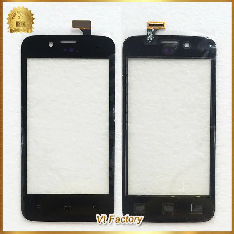Оригинальный черный Сенсорный экран дигитайзер для Fly IQ440 Gionee GN180 спереди Стекло