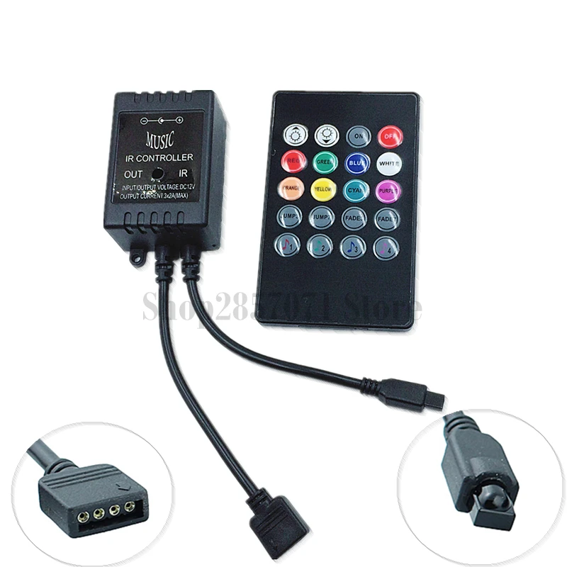 20 Keys Music Voice Sensor Controller Sound IR Remote Control Practical