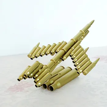 

Metal Bullet Shape No.3 Airplane Model Decoration Household Accessories Modern Kids Friends Gift Bedroom Living Room Accessories