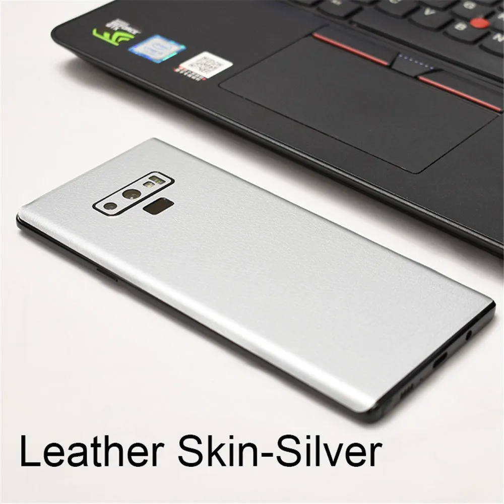 Back Cover Film For Samsung Galaxy Note 9 8 LeatherCarbon FiberWood Skins Protective Sticker For Samsung S9 S8 Plus Note 9 8 (29)