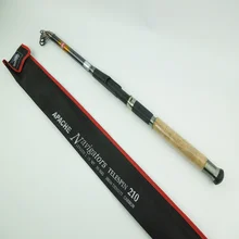 Gwapfirst 2.1/2.4/2.7/3.0/3.6 М удочка, Телескопический Углеродного Волокна море стержень, используйте Spining катушка