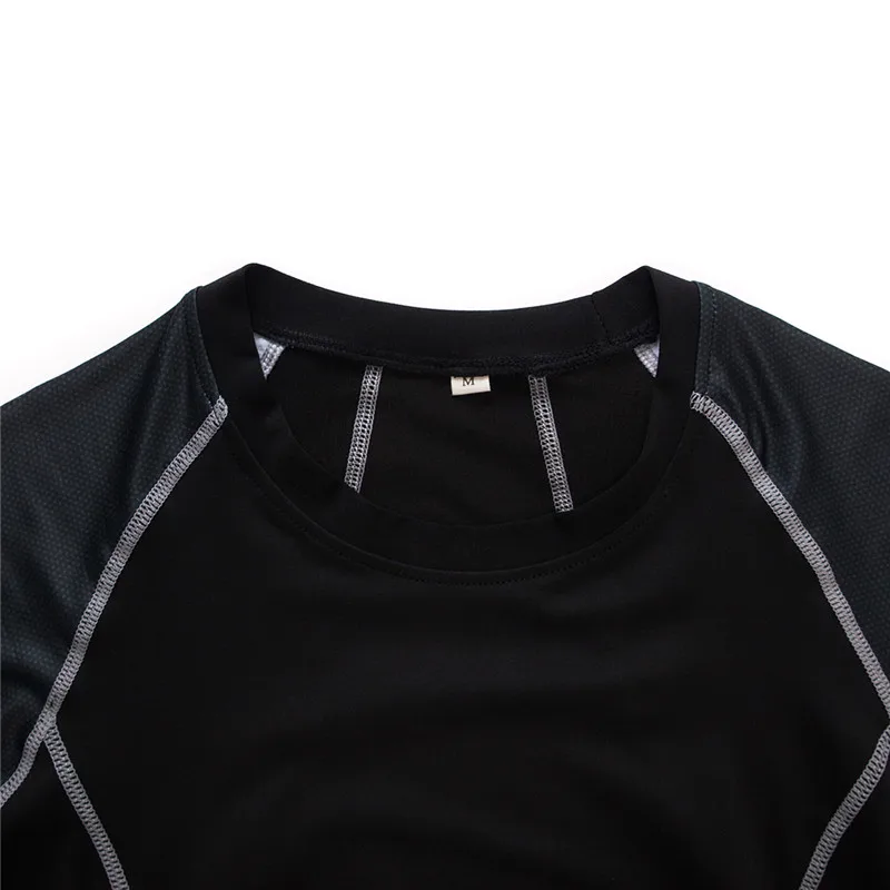  MMA Compression Armor T-shirt Men quick Layer Skin Tight Weight Lifting Top Mens Tee Rash guard Fit