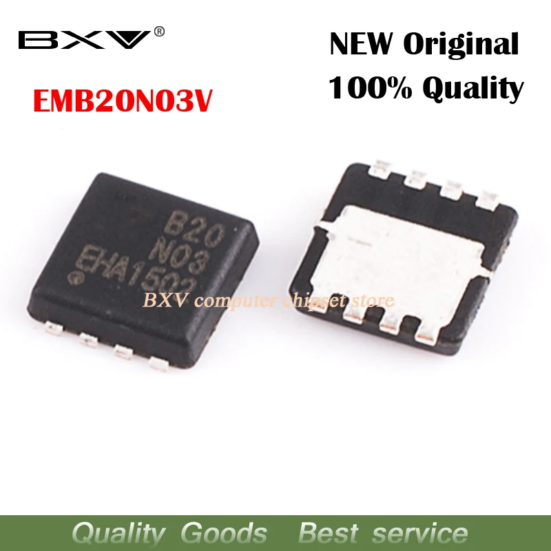 5 шт. EMB20N03 B20N03 3 мм* 3 мм MOSFET QFN-8