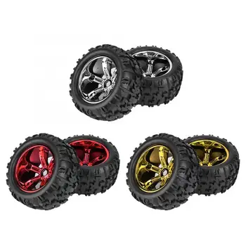 

2pcs 8477 Wheel Hubs Rubber Tires Tyres for 1/8 RC Car Truck Parts