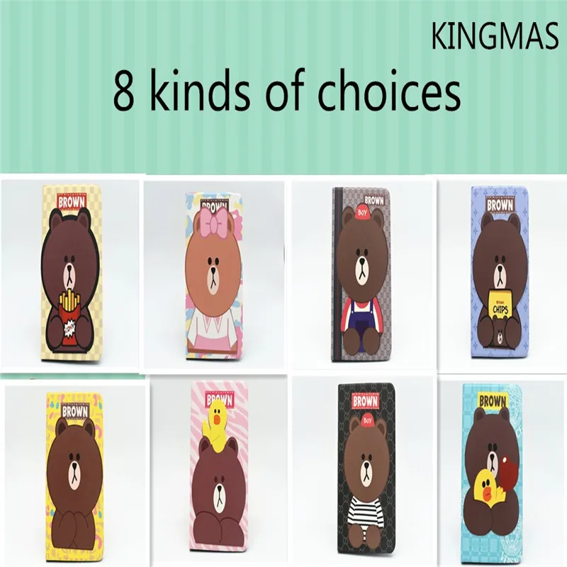 Bear Cartoon Cartoon Case for iPad mini 1/2/3/4 7.9 inch Slim soft Opvouwbare Stand Cover Auto Wake Pu Case Leather case