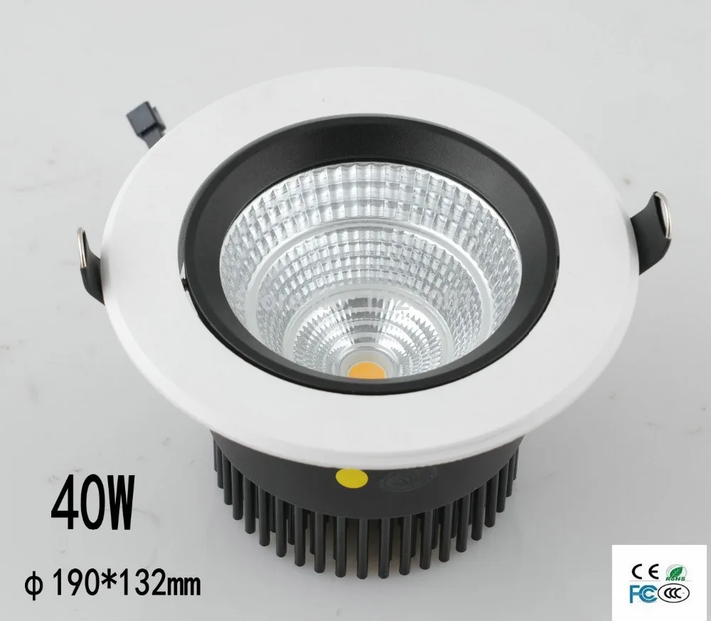 

Ceiling Lamp Led Spot Free Shipping 4pcs/lot Cob Round Recessed Led Downlight With 100-240v Ac Input Voltage And Ce/rohs Mark