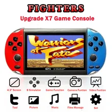 Новая портативная мини игровая консоль для видеоигр ретро портативный игровой плеер X7 GBA машина для видеоигр поддержка ТВ выход