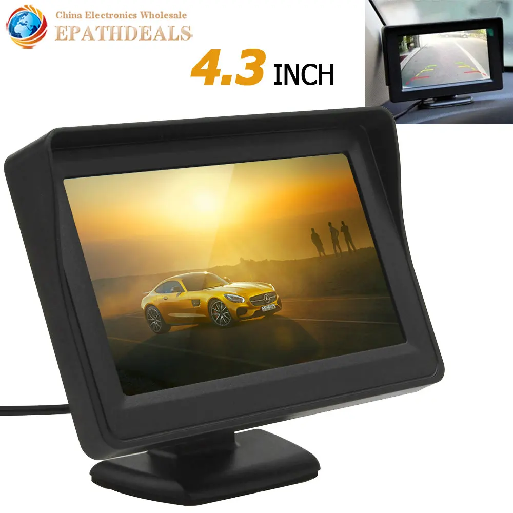 Buy 4.3 Inch Color TFT LCD HD Digital Panel Auto Car