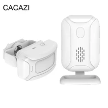 36 ringtones Loja Loja Home Security Bem-vindo Chime campainha Da Porta Campainha Da Porta De Entrada de Alarme Sem Fio IR Infrared Sensor de Movimento Sensor de