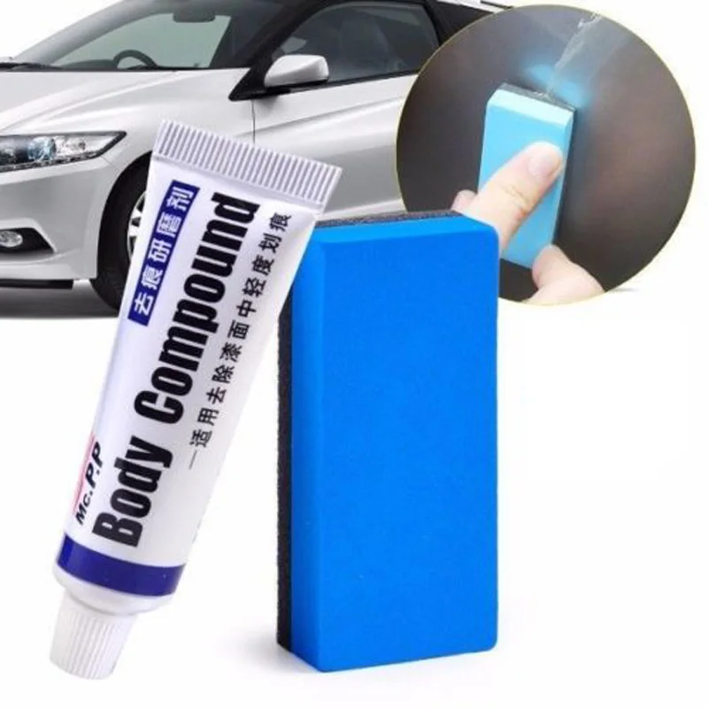 

Car Scratch Repair Tool Car Scratches Repair Polishing Wax Cream With Sponge Brush Removing Defect Auto Maintenance Tool