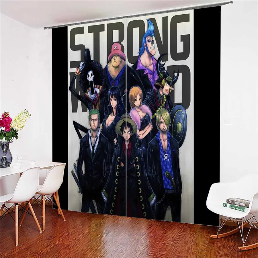 

3D Window Curtains One Piece Print for Living Room Bedding Room Home Decor Tapestry Wall Carpet Drapes Cotinas #OP-2