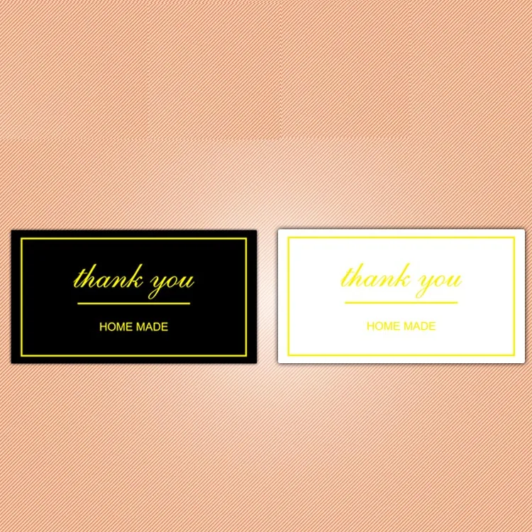 60 шт. наклейка «спасибо» самоклеящаяся Свадебная позолоченная домашняя посылка для выпечки наклейки подарочная упаковка для дома вечерние на заказ 5x2,7 см - Цвет: Gilding style