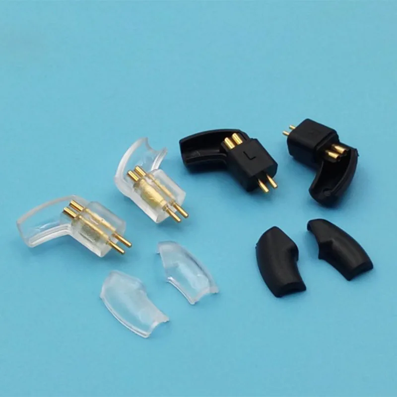 

2 pcs 0.75\78 double needle socket ue tf10 QDC custom diy earphone repair flat socket female