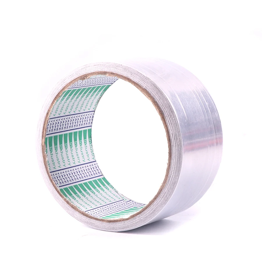 

Strong Aluminium Self Adhesive Foil Tape 48mmx10m Roll Foil Tape Repair Panel Hot Selling