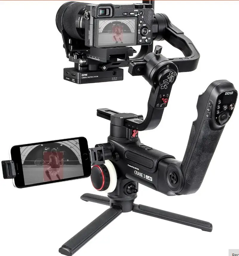 Zhiyun Crane 3 Lab 3-осевой ручной карданный Стабилизатор камеры Viatouch steadicam для dslr камер canon sony pk Crane 2