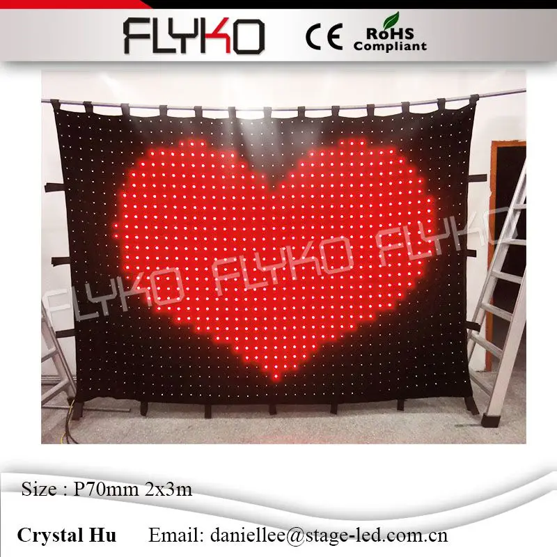 

Gorgeous led stage curtain led decoration wall suitable for night culb , bars , concert , party ,etc