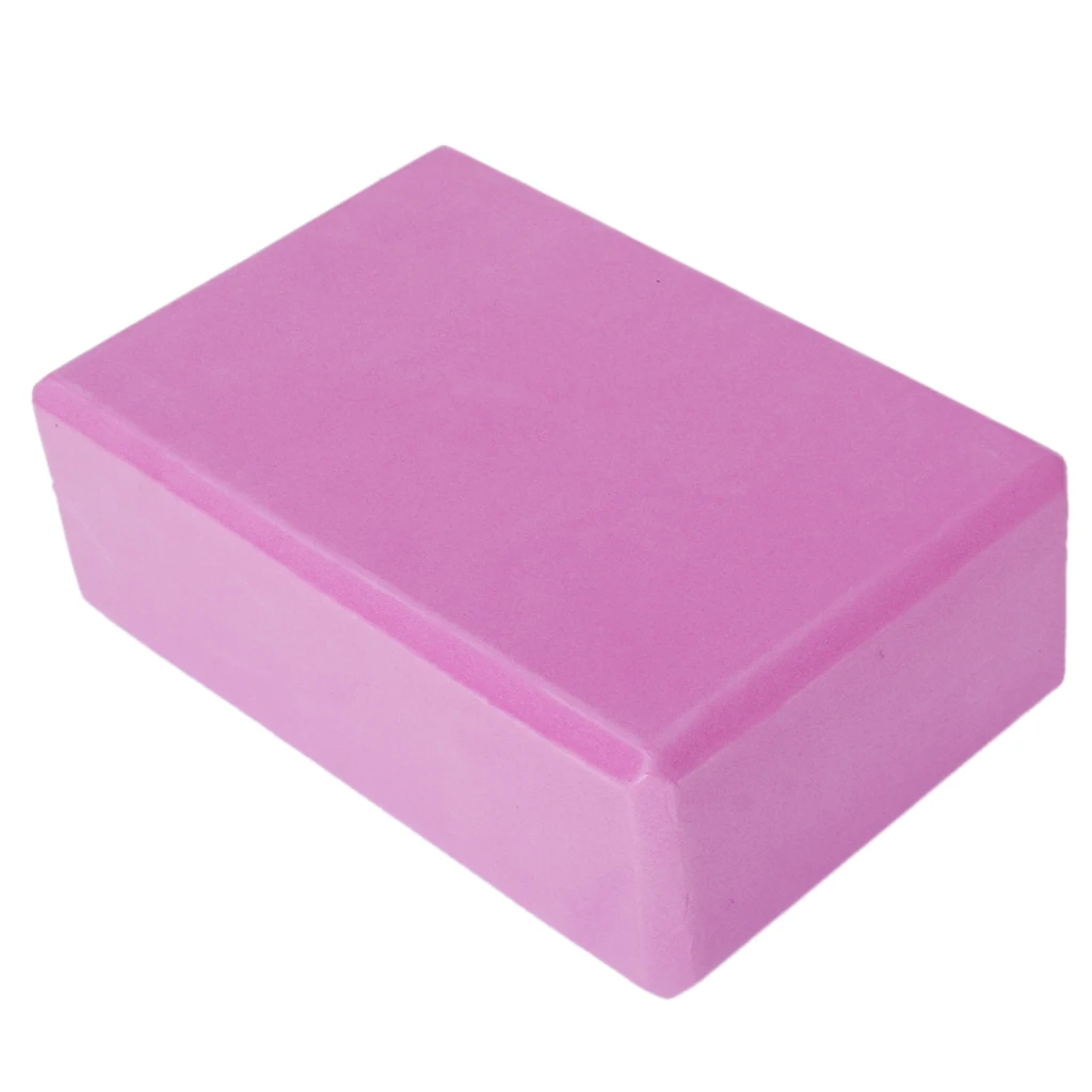 

Hot Sale Pink Yoga Block EVA Foam for Exercise/ Fitness/ Healthy Life Yoga Balanc Foaming Women Outwork Home Gym Practice Tool
