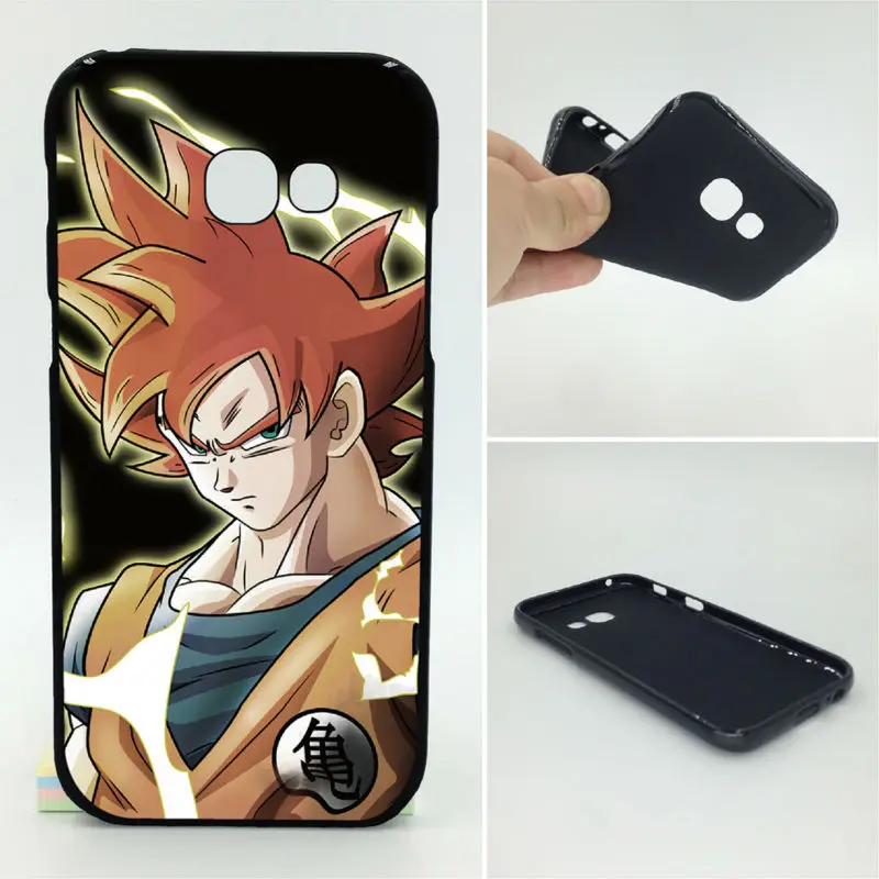 Goku Dragon Ball Z Battle of Gods Phone Cases Soft TPU For Samsung Galaxy 2017 A5 A7 A3 J7 J5 J3