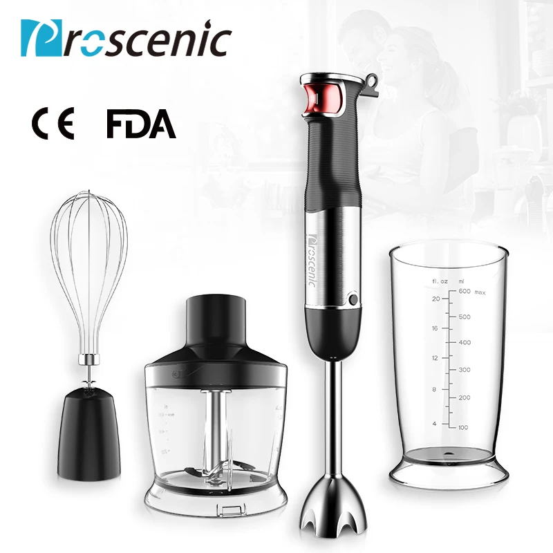 Proscenic Hand Immersion Blender Powerful Smart Speed Control Hand