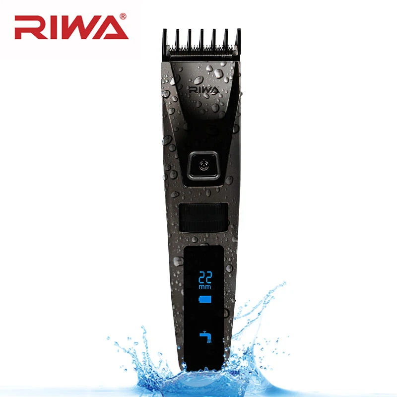 

LCD Electric Hair Trimmer For Men Family Use Styling Tools Quick Charging Lithium Battery Rechargeable Hair Clippers Waterproof