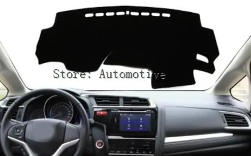Хорошо подходит для Honda Fit Jazz 3th крышка приборной панели dashmatt Dash коврик солнцезащитный тент приборная панель покрытие ковер