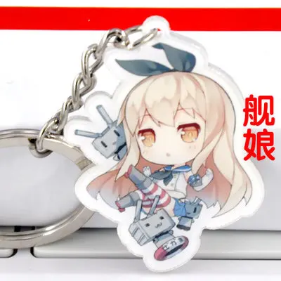 1 шт. аниме Honma Meiko Kantai YUZURIHA INORI Miku Llavero Подвески Брелоки держатель для ключей