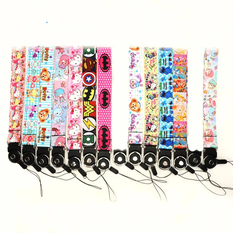 Random deliveried- 20/25 mm- Cartoon pattern printed ID card Lanyard - Necklace Chain String -camera Rope lanyards | Дом и сад