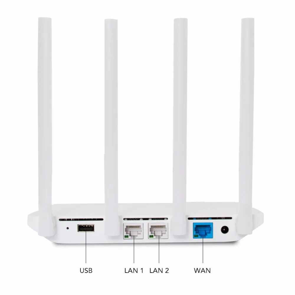 Глобальная версия Xiaomi Mi Wi Fi Маршрутизатор 3 1167 Мбит/с 802.11ac b/g/n 4 антенны Dual г Band 2 г/5