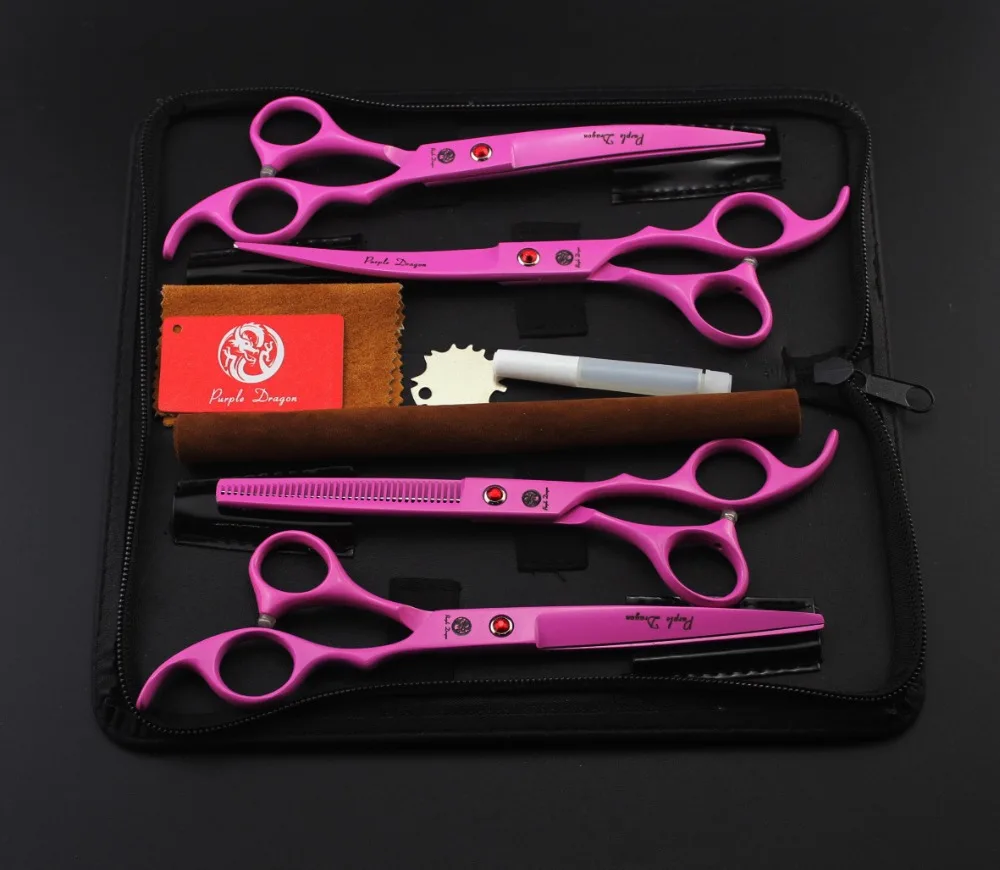 purple dragon scissors set