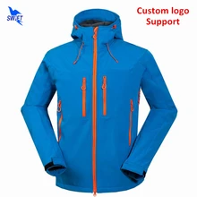 На заказ водонепроницаемая одежда для пеших прогулок Теплая Флисовая Куртка мужская Толстовка ветрозащитная Лыжная альпинистская охотничья рыболовная одежда