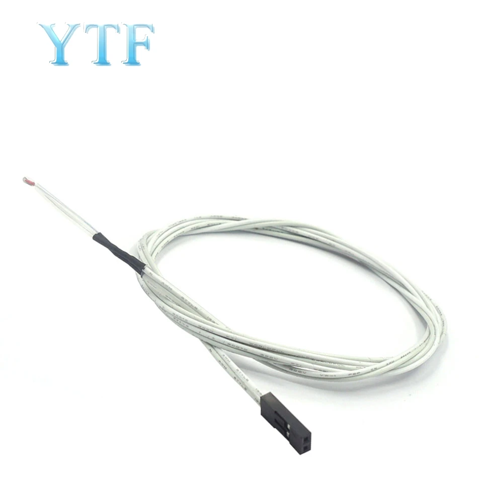 20pcs 3D printer parts NTC temperature sensor with terminal DIY 1M 100K