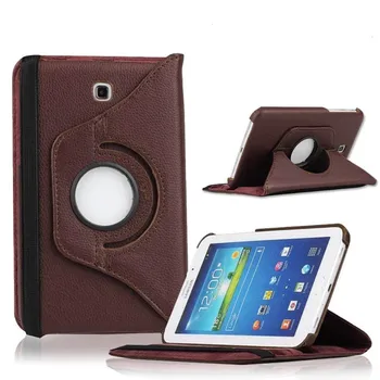 

Case Cover For Samsung Galaxy Tab 3 7" SM-T210 T211 360 Rotating PU Leather Case For Galaxy Tab 3 7"P3200 P3210 Capa Cover Funda