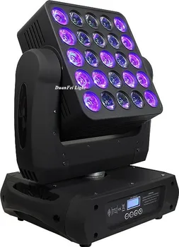 

High Bright LED Beam Moving Head Matrix Light 25x12W RGBW 4in1 Moving Head LED Blinder Light For DJ Disco Show