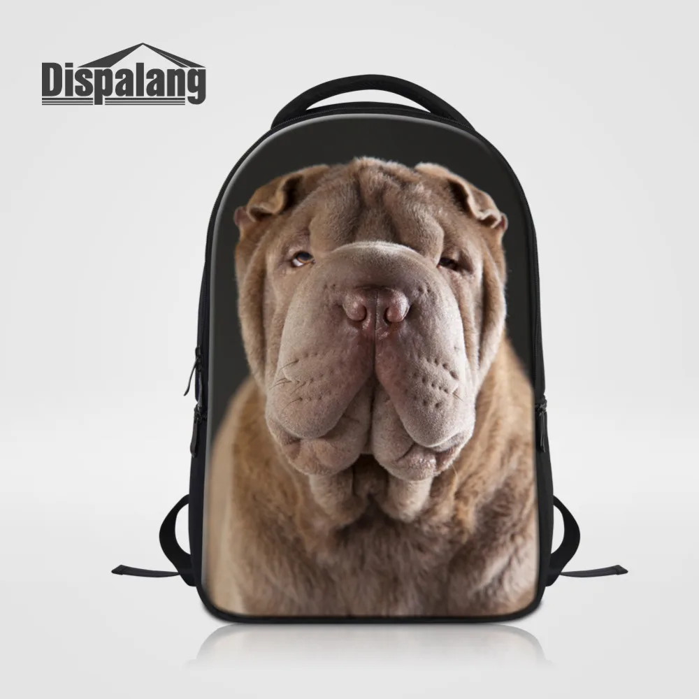 

Dispalang Laptop Backpack For Men Women Notebook Rucksack Animal Dog Print School Bag for Teenagers Laptop Bag Bolsa Mochila
