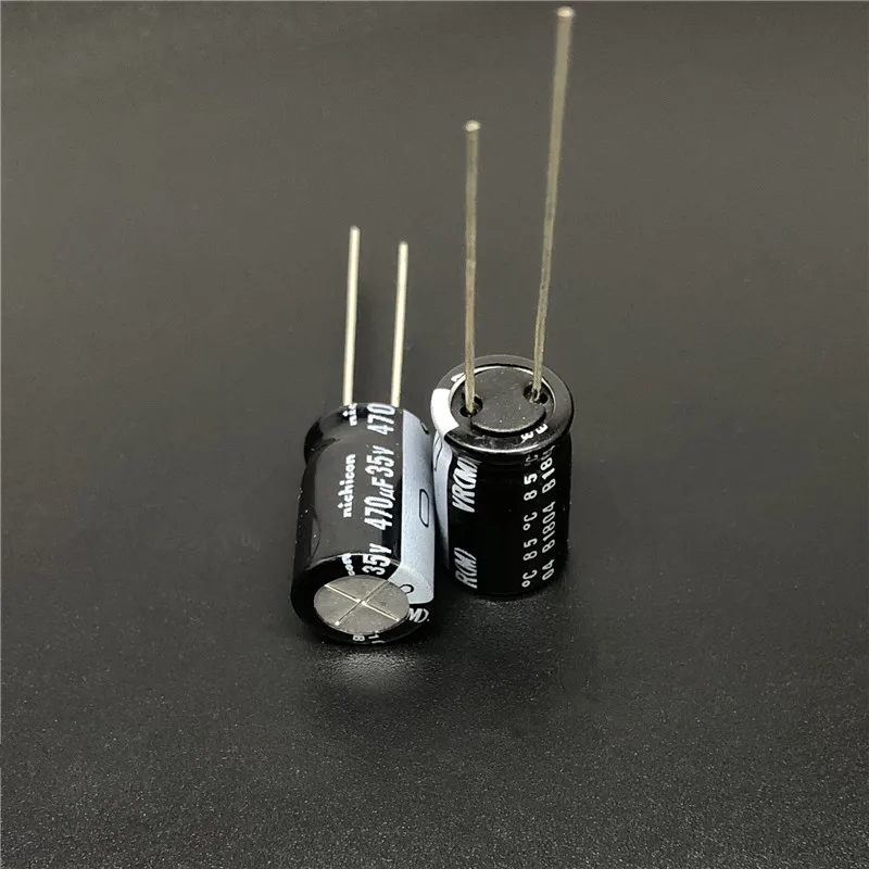 10 шт./100 шт. 470 мкФ 35 в NICHICON VR Series 10x16 мм 35V470uF алюминиевый электролитический